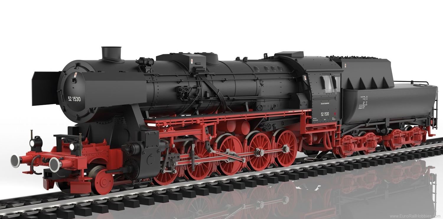 Marklin 39530 DB Class 52 Steam Locomotive (MFX+ Sound)