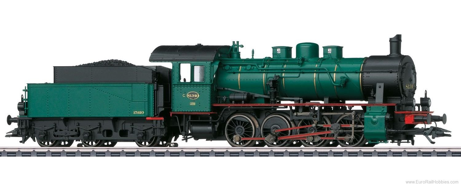 Marklin 39539 SNCB Class 81 Steam Locomotive (MFX+ Sound)(F