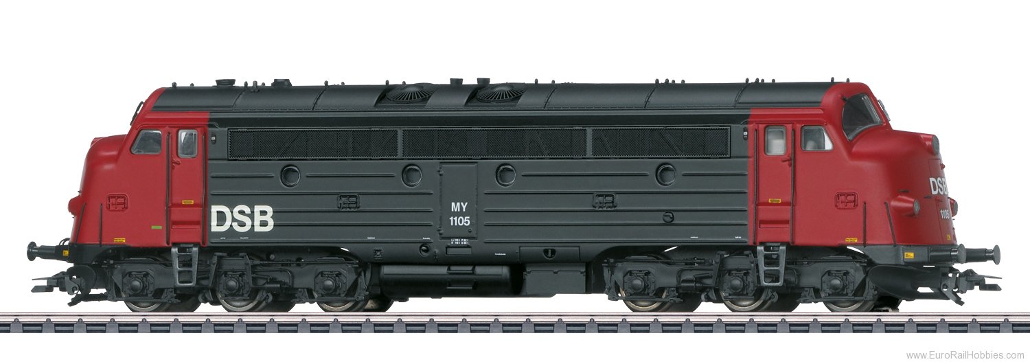 Marklin 39630 DSB Class MY Diesel Locomotive (MFX+ w/Sound)