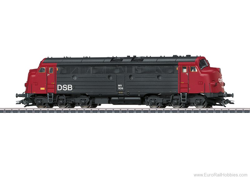 Marklin 39688 DSB Class MV Diesel Locomotive (MFX+/DCC w/So