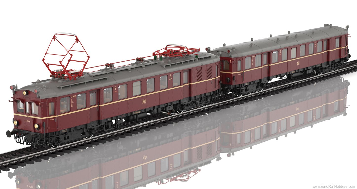 Marklin 39853 DB Class ET 85 Powered Rail Car (MFX+ w/Sound