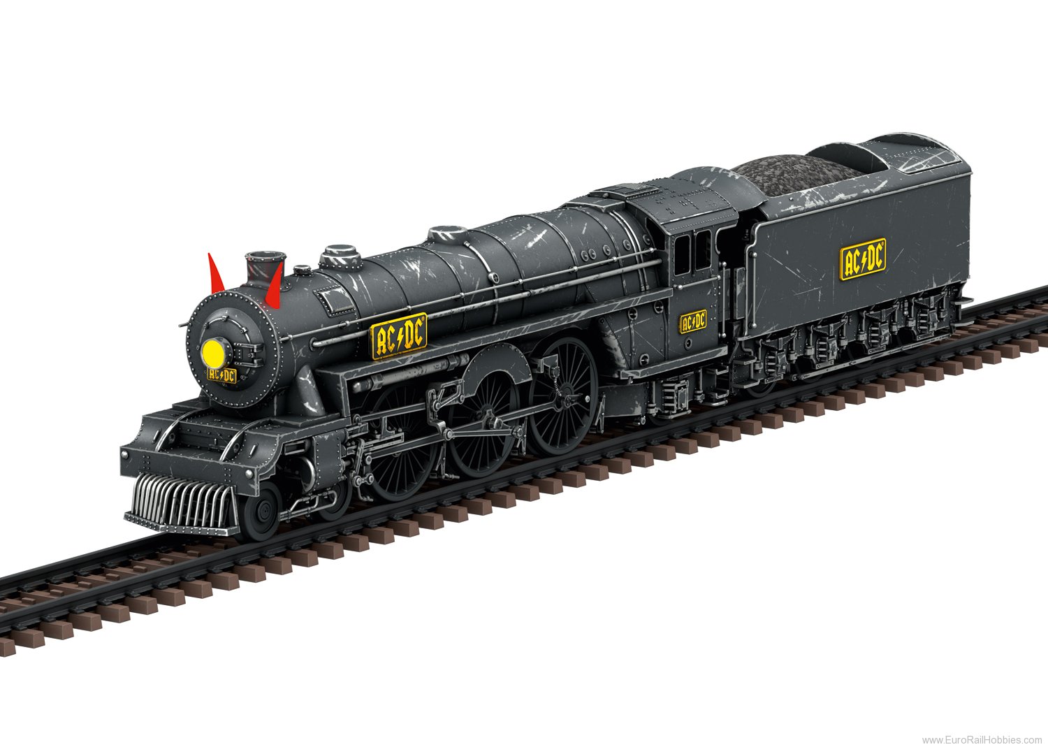 Marklin 39966 Marklin 'Black Ice' Steam Locomotive with a T
