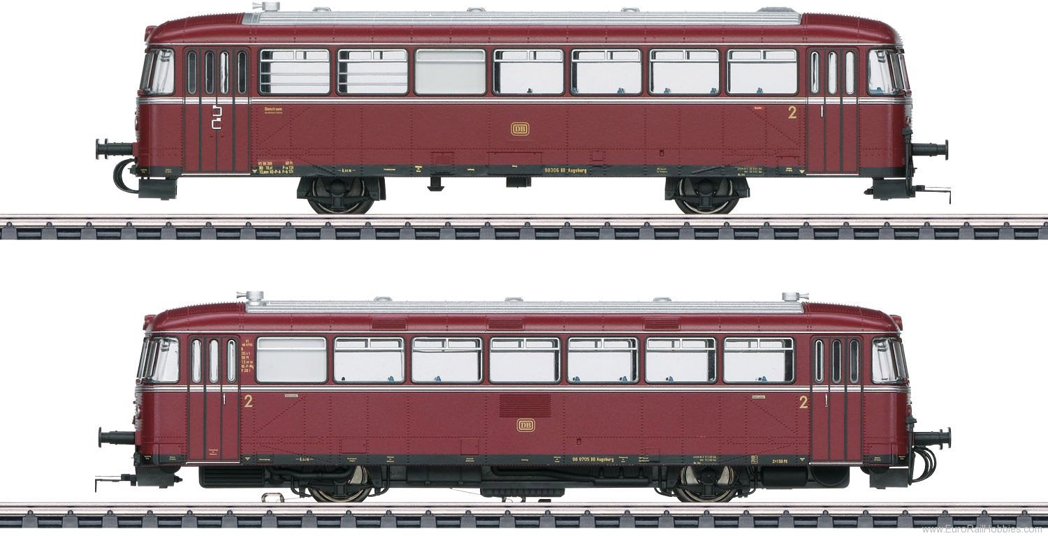 Marklin 39978 DB Class VT 98.9 Powered Rail Car MFX+ w/Soun