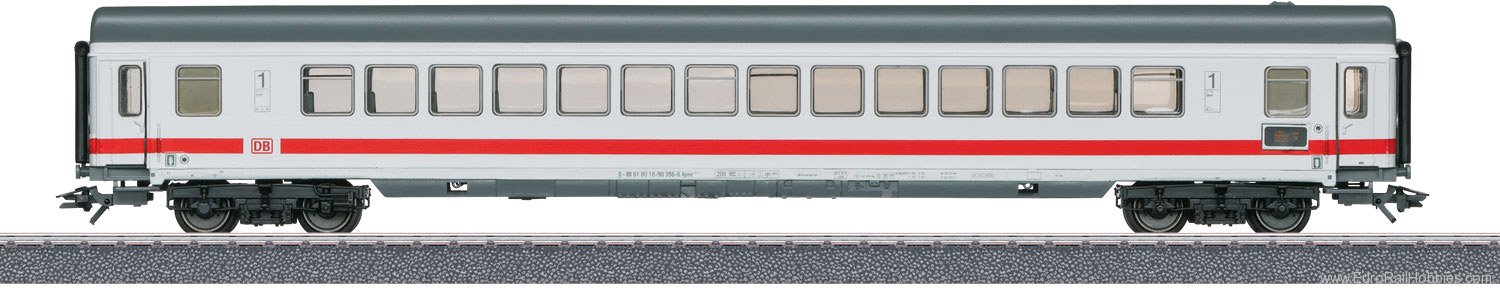 Marklin 40500 Intercity Express Train Passenger Car, 1st Cl
