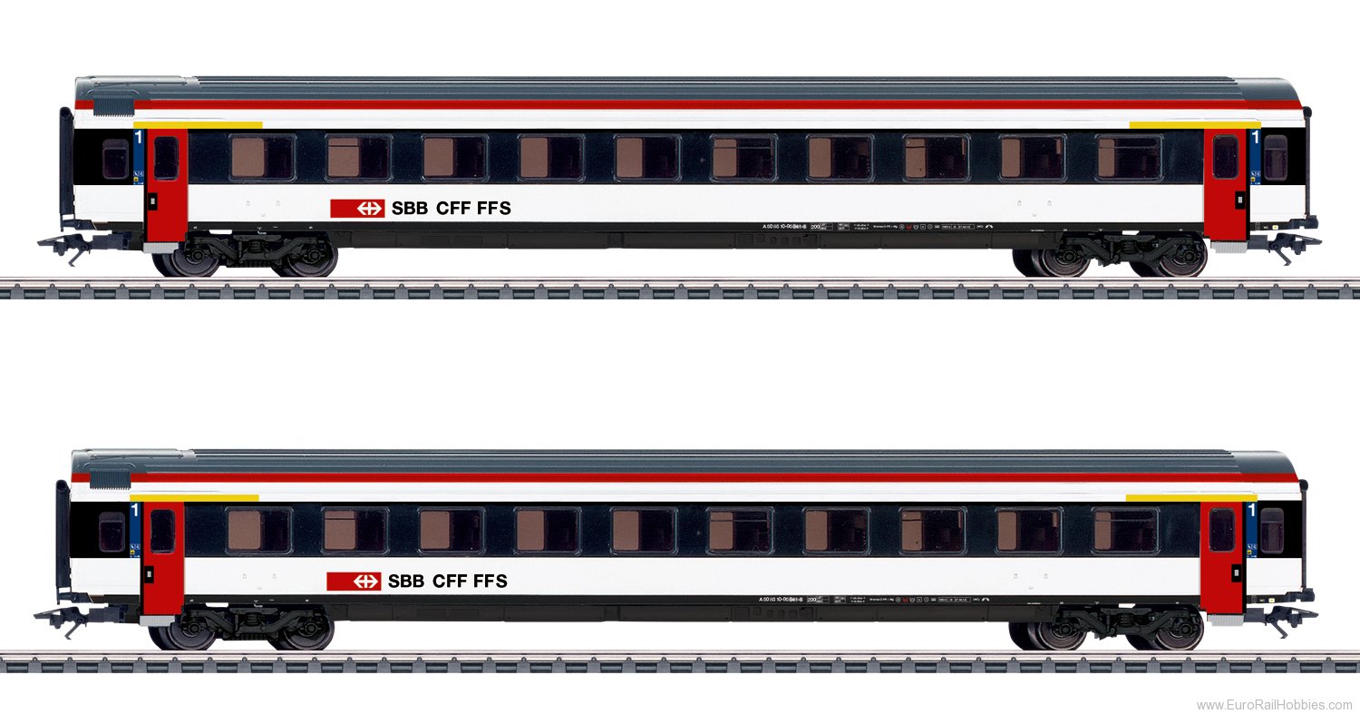 Marklin 42154 SBB Mark IV Type A Express Train Passenger Ca