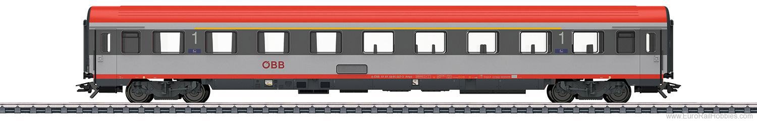 Marklin 42731 OBB Passenger Car, 1st Class (Factory Sold Ou