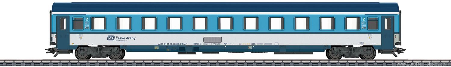 Marklin 42745 CD Bmz Passenger Coach 2nd Cl - REISSUE