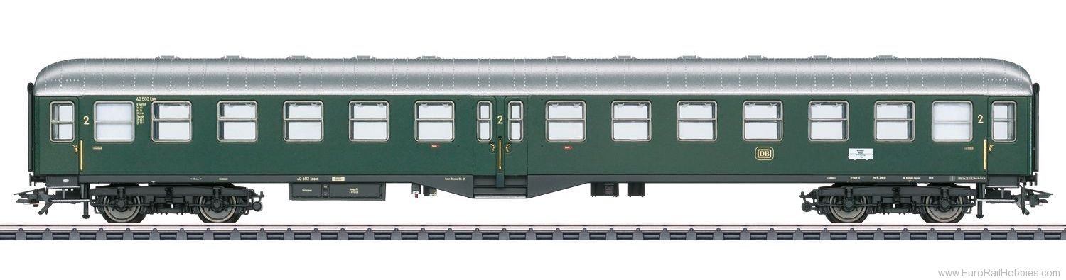 Marklin 43166 DB Passenger Car, 2nd Class (Factory Sold Out