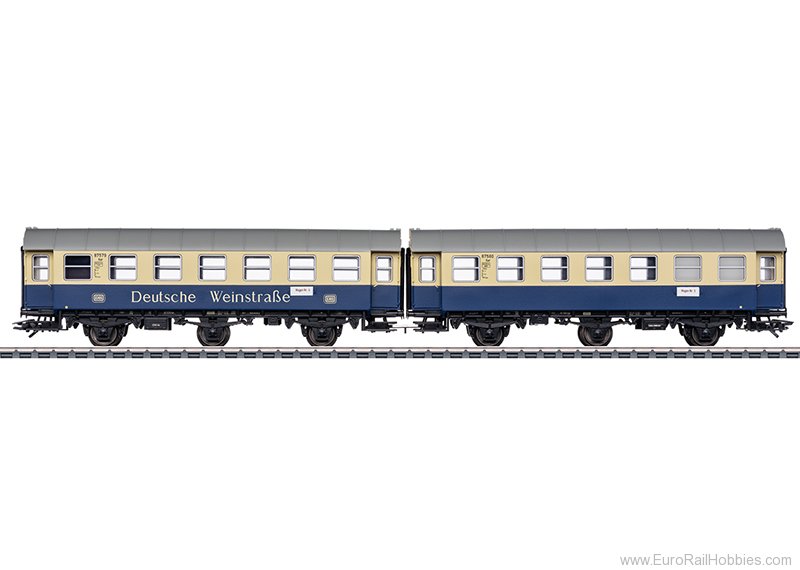 Marklin 43188 Marklin Deutsche WeinstraÃe Coaches (w/Led