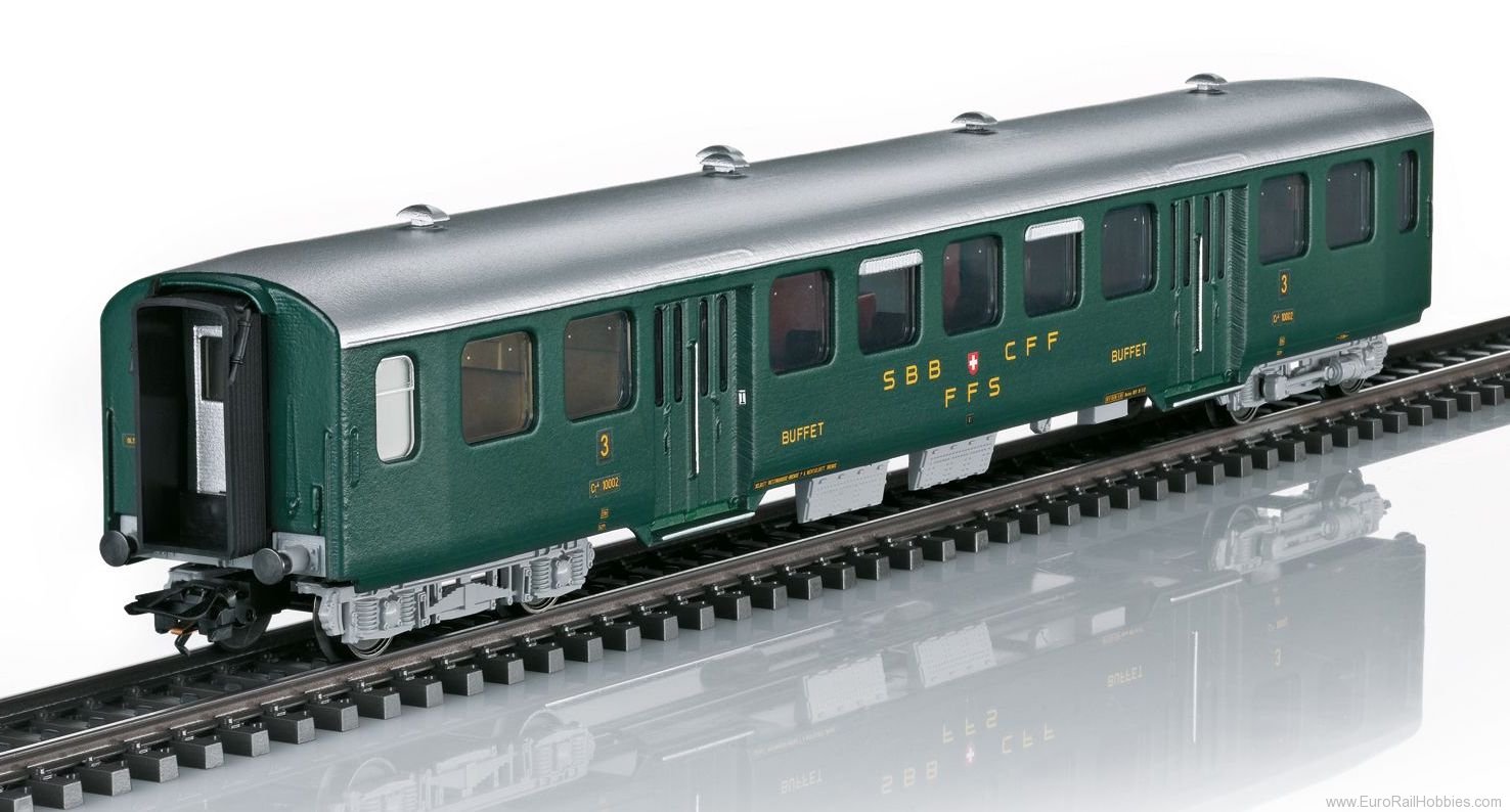 Marklin 43369 SBB Lightweight Steel Car Set to Go with the 