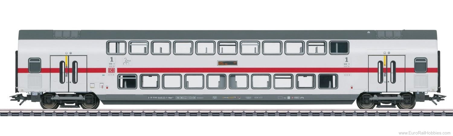 Marklin 43486 DB AG IC2 Type DApza 687.2 Bi-Level Intermedi