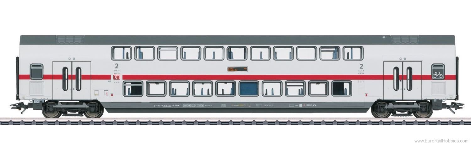 Marklin 43487 DB AG IC2 Type DBpza 682.2 Bi-Level Intermedi