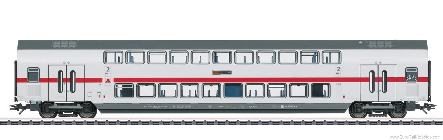 Marklin 43490 DB AG IC2 Type DBpza 682.2 Bi-Level Intermedi