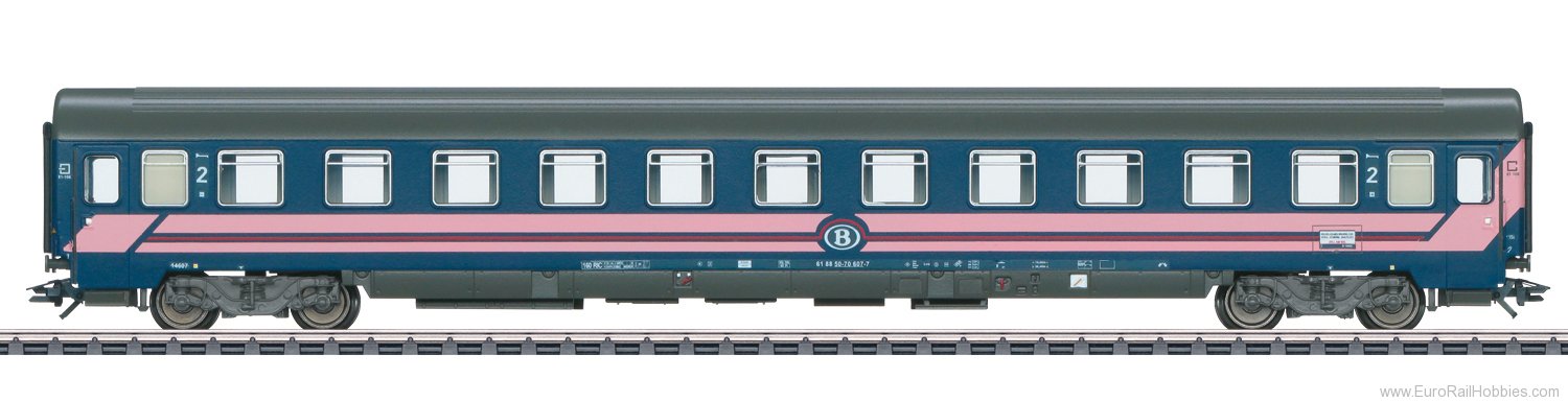Marklin 43525 SNCB Type BI6 Express Train Slumber Coach