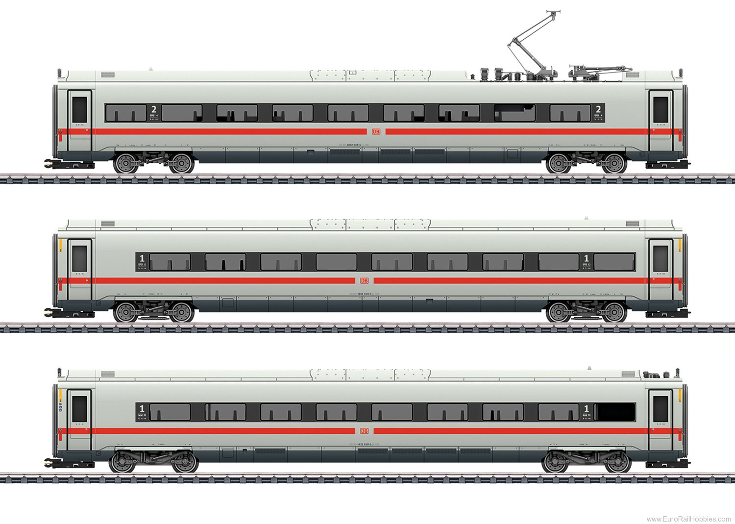 Marklin 43726 DB AG Add-On Car-Set zum ICE 4 (39716)