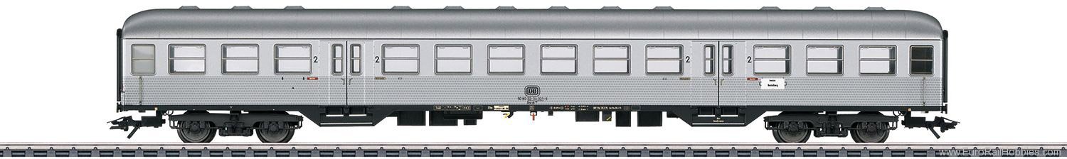 Marklin 43897 DB Silberling Passenger Car, 2nd Class