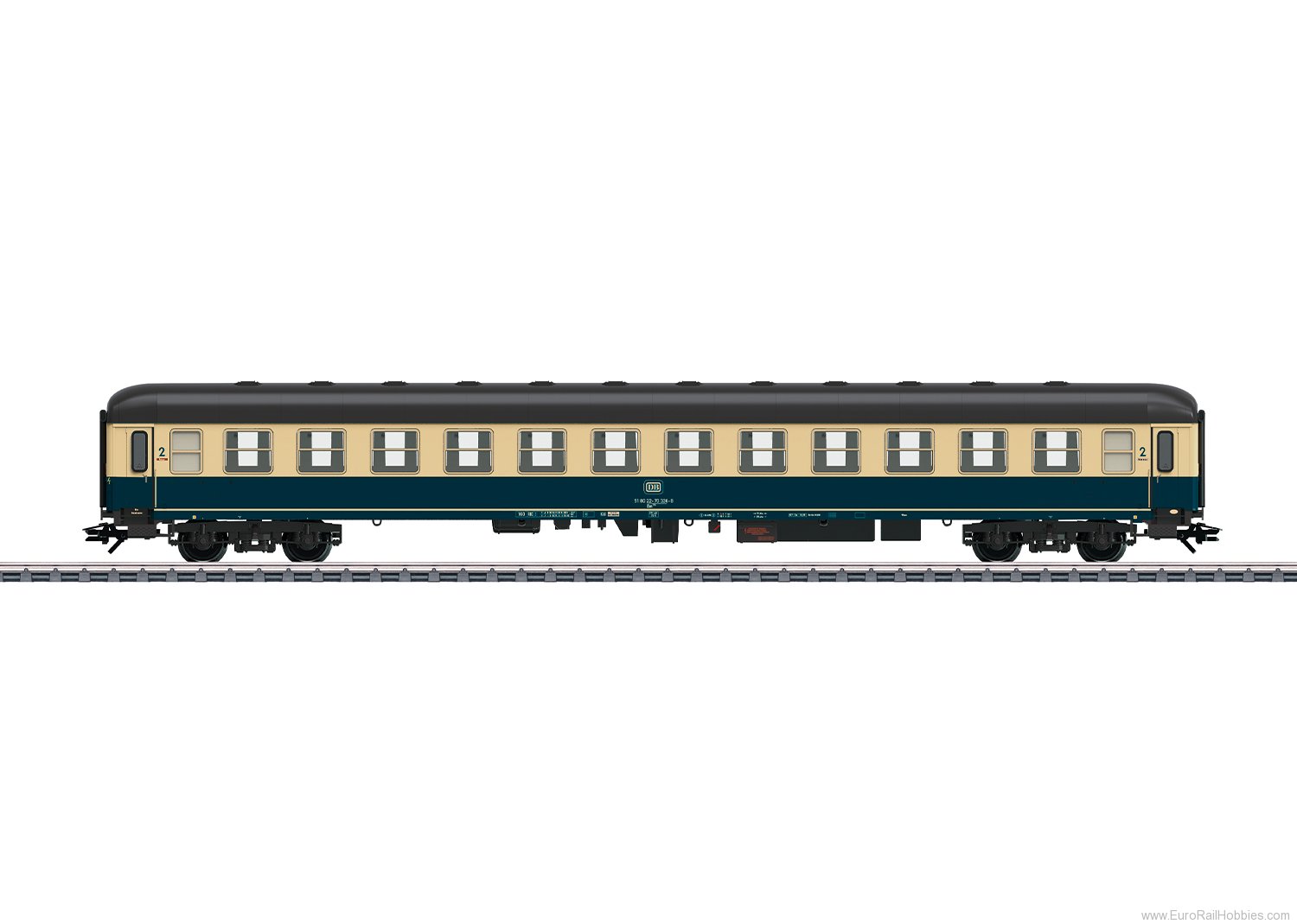 Marklin 43925 DB Bm 234 Ex. Passenger Coach, 2nd Cl