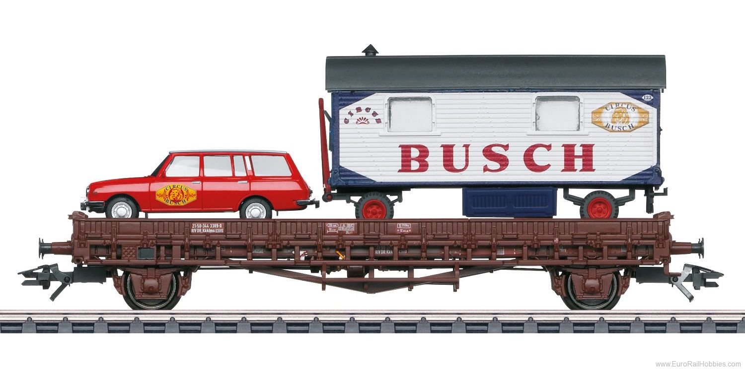 Marklin 45041 DR Circus Busch Freight Car (1/2022 MHI Exclu