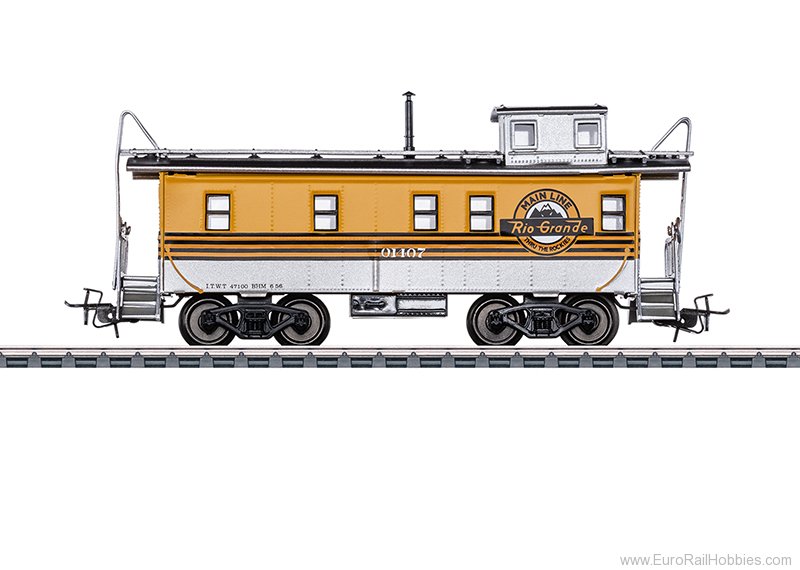 Marklin 45713 US 'Tin-Plate' Rio Grande Caboose (1/2025 MHI