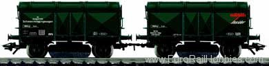 Marklin 46010 Track Cleaning Freight Car Set -  For 10th An