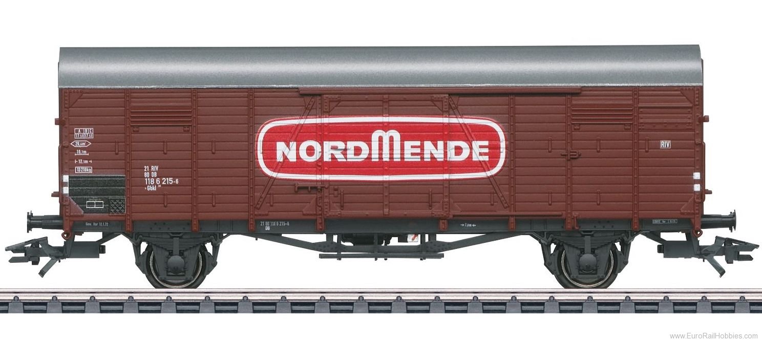 Marklin 46156 DB Nordmende Type Gbkl Boxcar (3/2022 MHI Exc