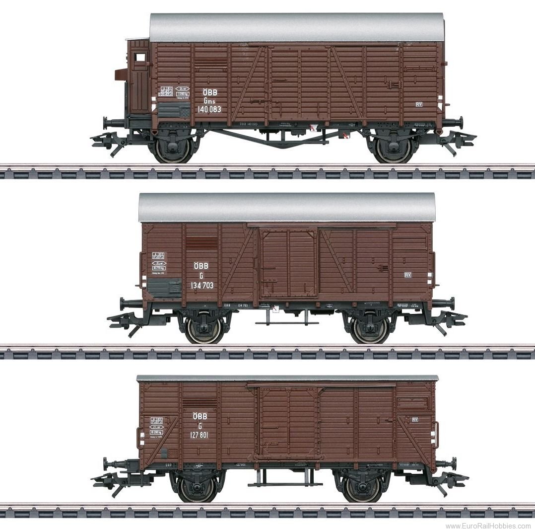 Marklin 46398 OBB Freight Car Set to Go with the Class 1020
