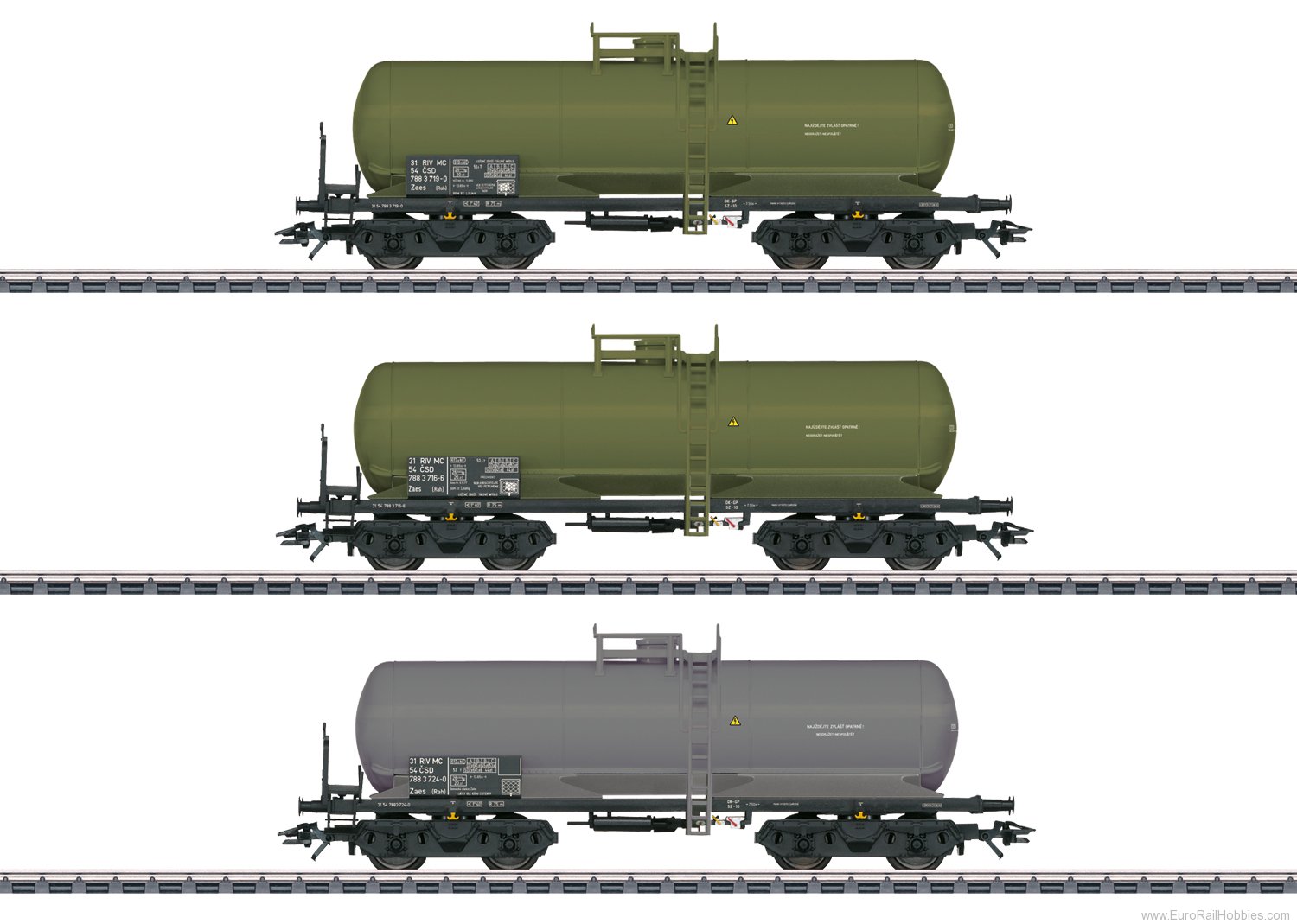 Marklin 46463 CSD Gas Tank Car Set