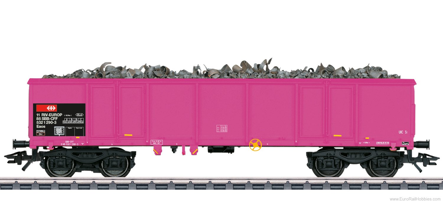 Marklin 46918 SBB Type Eaos Gondola w/Load