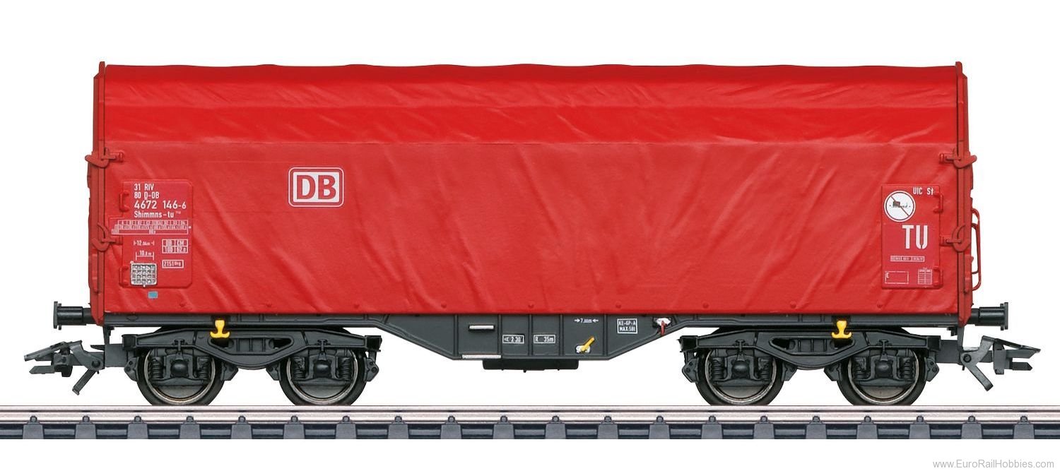 Marklin 47226 DB AG Type Shimmns Sliding Tarp Car Reissue