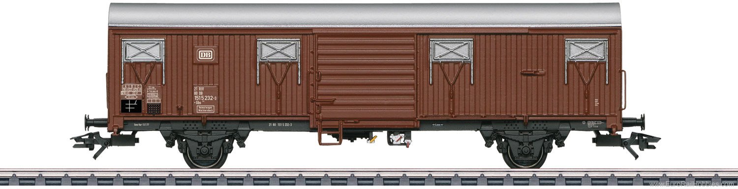Marklin 47311 DB Gbs 256 Corrugated Wall Boxcar