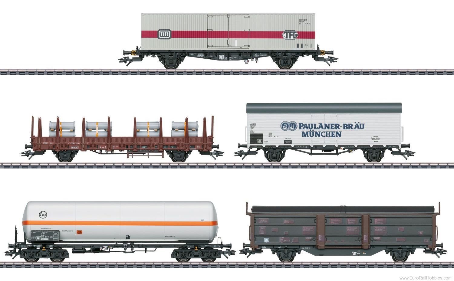 Marklin 47370 DB Freight Car Set for the Class 194