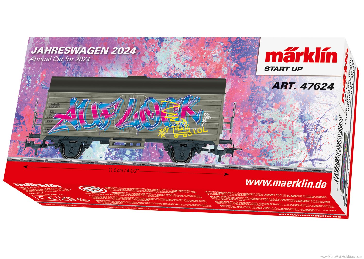 Marklin 47624 MÃ¤rklin Start up Club Annual Car for 2024 