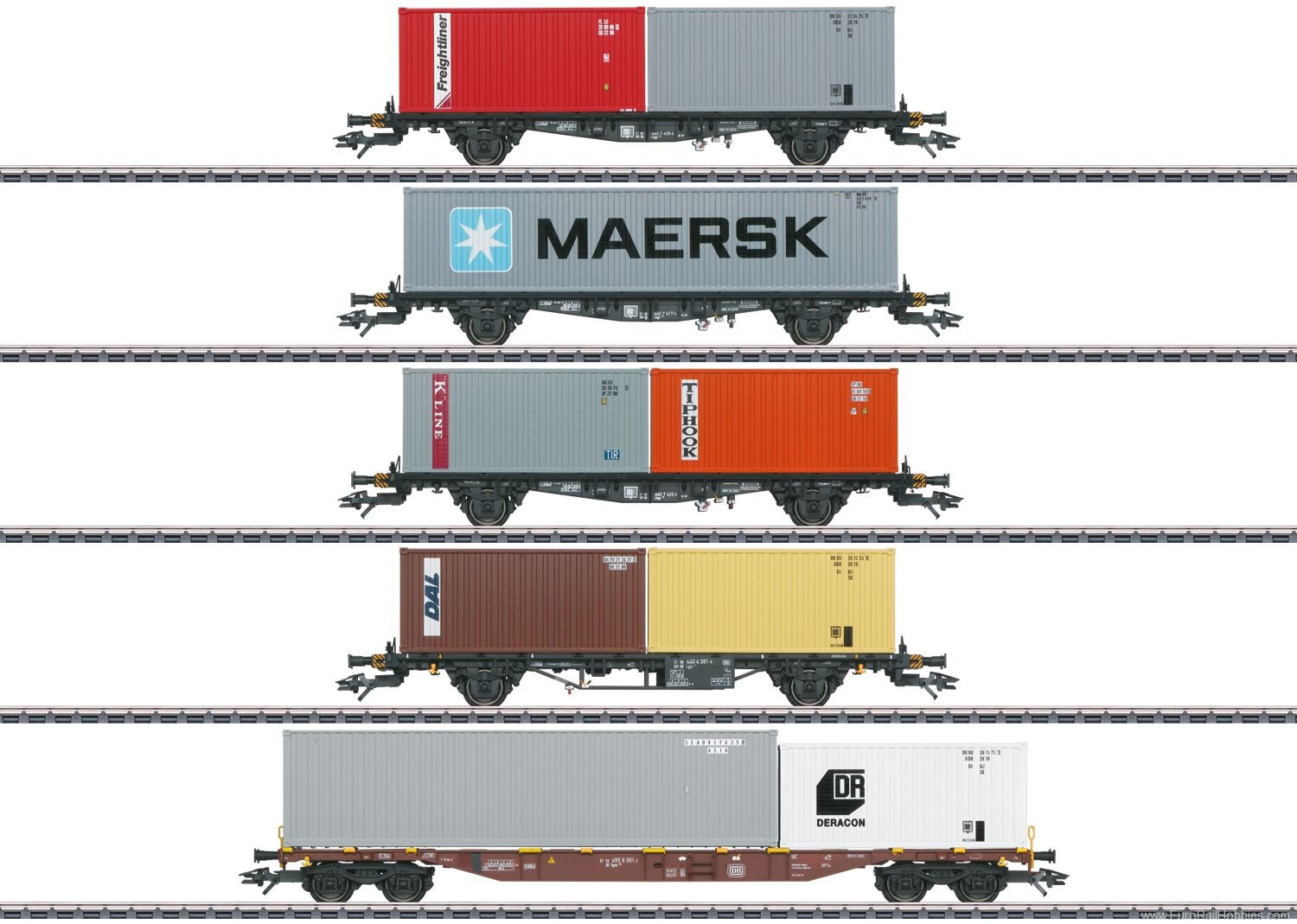Marklin 47680 DB Container Transport Car Set  (3/2022 MHI E