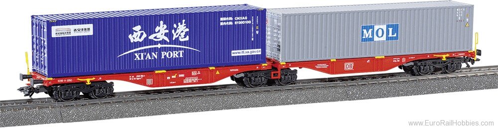 Marklin 47815 DB-AG Type Sggrss 80 Double Container Transpo
