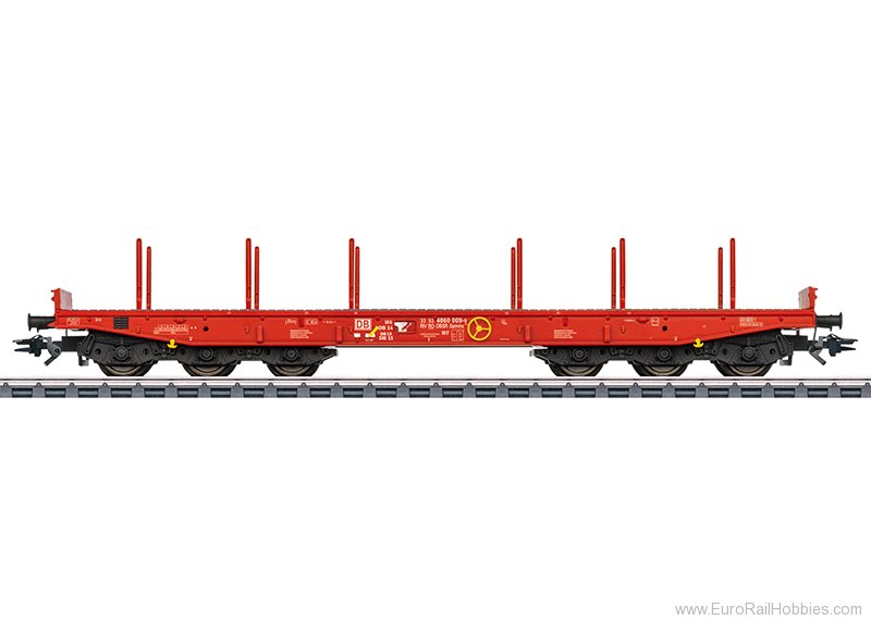 Marklin 48740 Marklin DB Heavy Duty 6 Axle Flat Car, CarMot