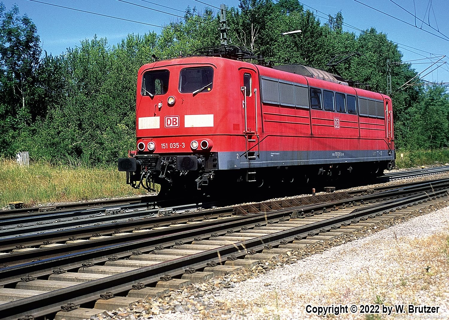 Marklin 55256 DB AG Class 151 Electric Locomotive  (MFX/DCC