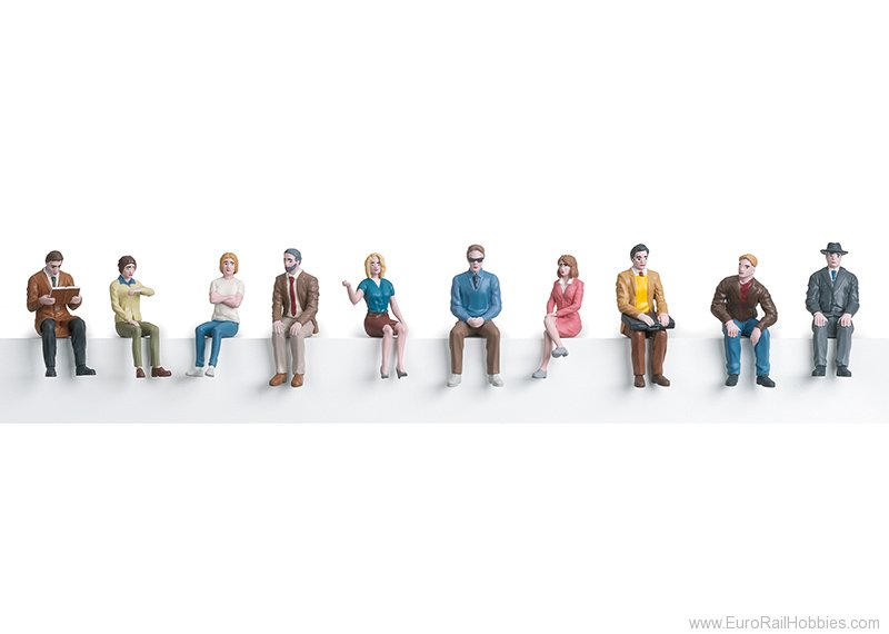 Marklin 56409 10 'Sitting Passengers' Group of Figures