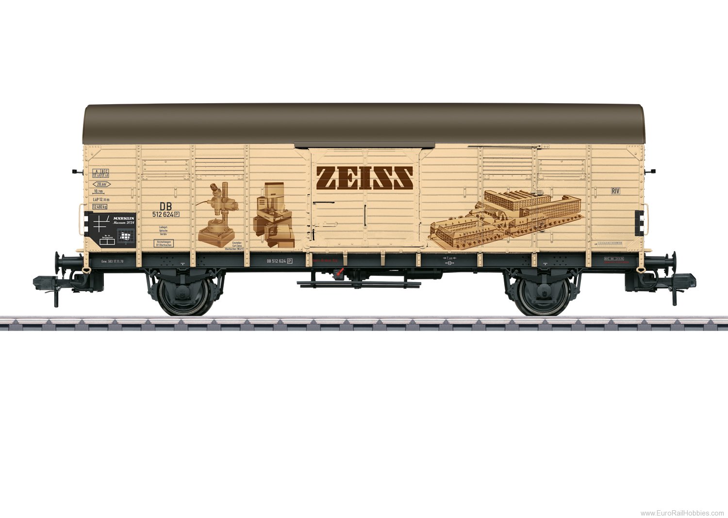 Marklin 58004 Marklin 1 Gauge 'ZEISS' Museum Car for 2024 (