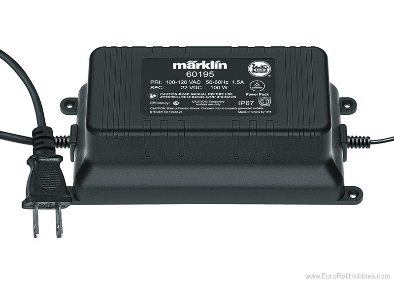 Marklin 60195 100 VA, 120 Volt Switched Mode Power Pack for