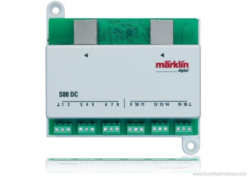 Marklin 60882 s88 DC Decoder/Feedback Module - (For 2 Rail 