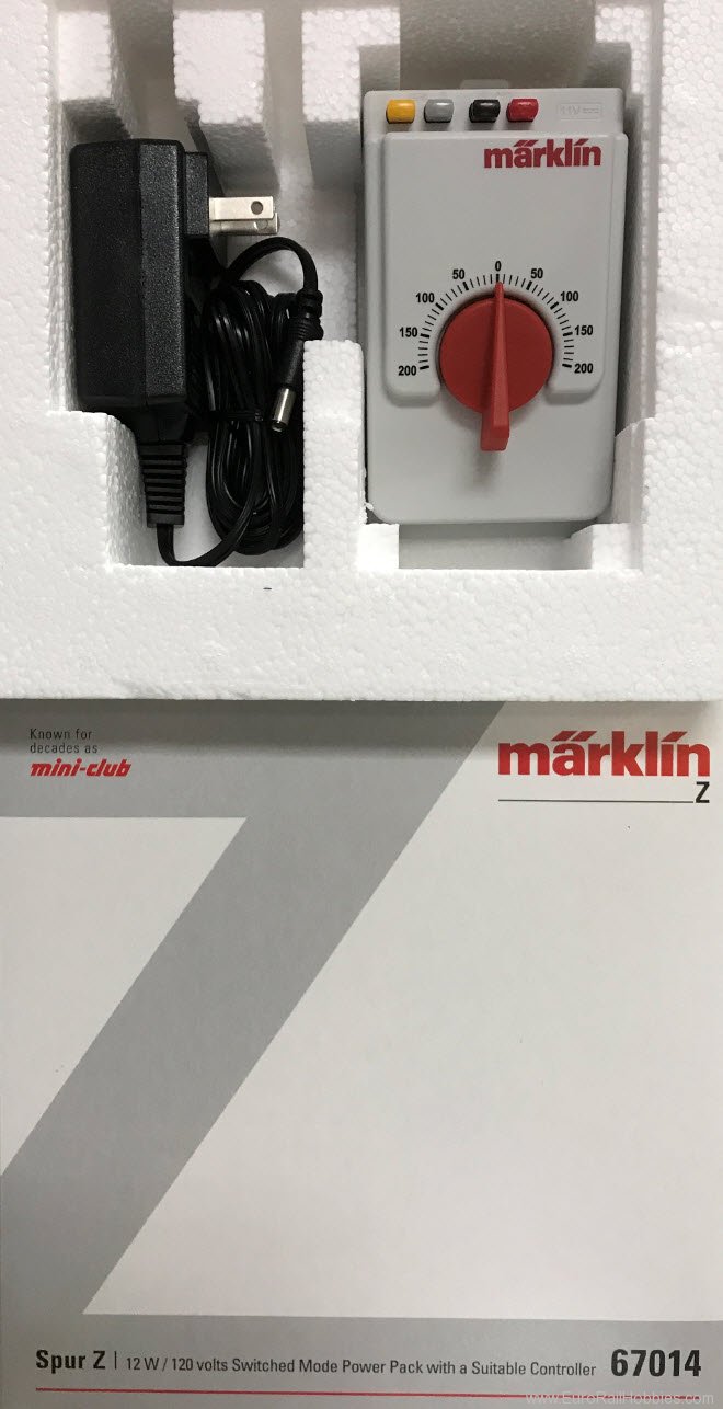 Marklin 67014 Z Power Pack with 120 Volt Current Supply
