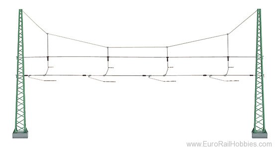 Marklin 74132 Cross Span Assembly for 4 Tracks