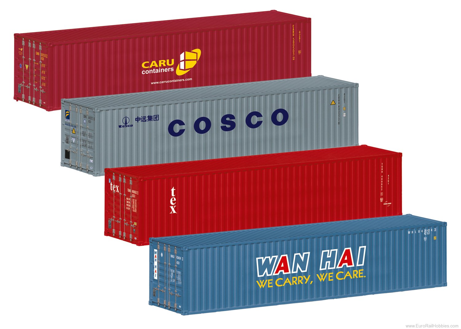 Marklin 76552 40-Foot Container Set