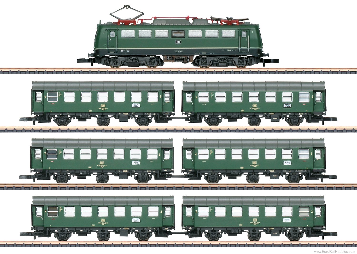 Marklin 81304 DB Class 140 Electric 'Holidays Passenger Tra