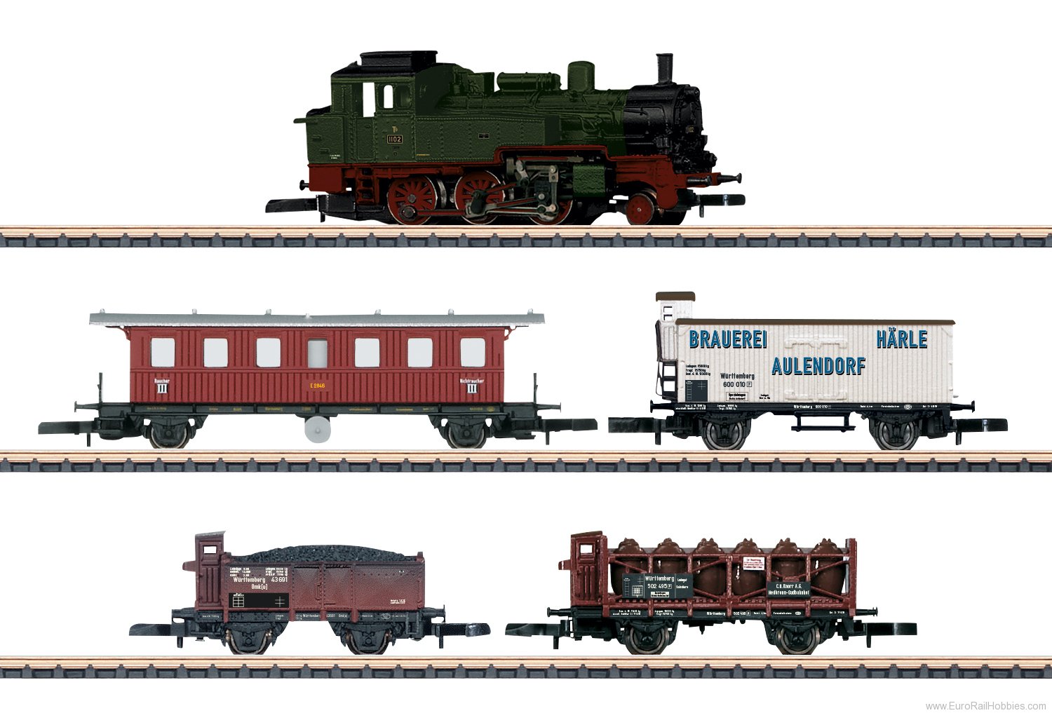 Marklin 81390 175 Years of Railroading in Wurttemberg Train