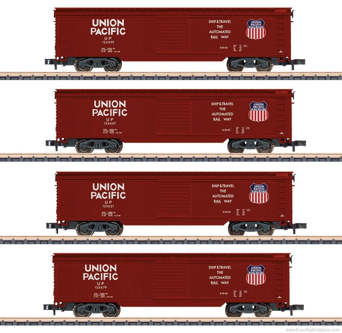 Marklin 82497 Union Pacific Boxcar Set