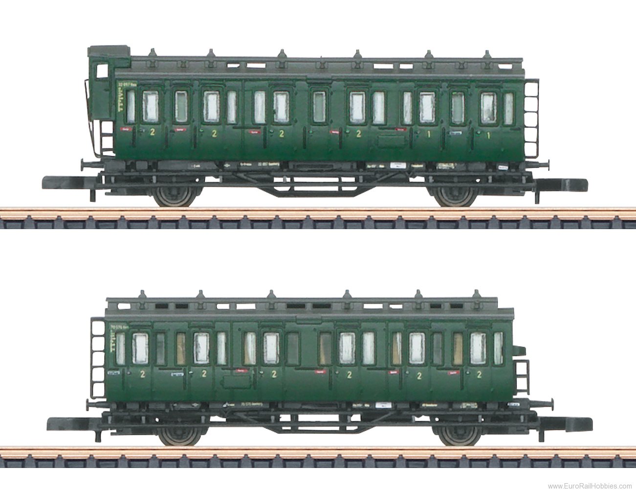 Marklin 87042 DB Compartment Car Passenger Car Set