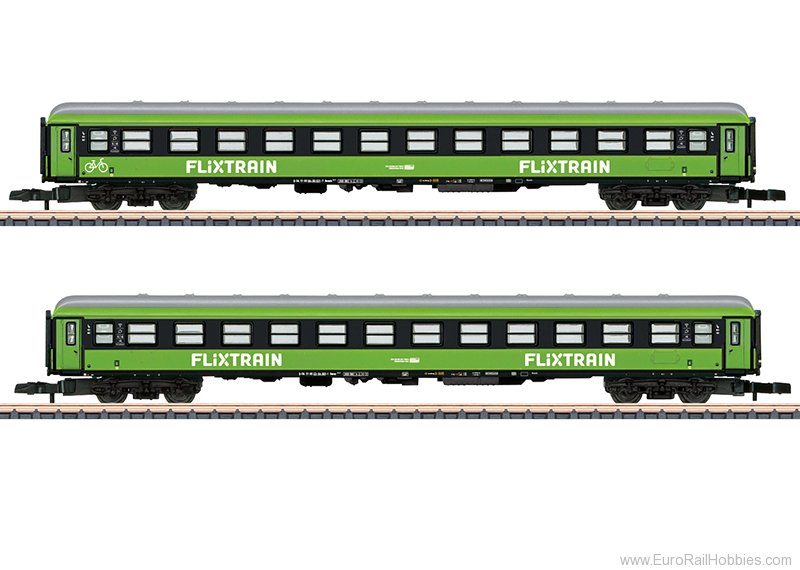 Marklin 87404 Marklin Flixtrain Car 2 Piece Coach Set 2 (2/