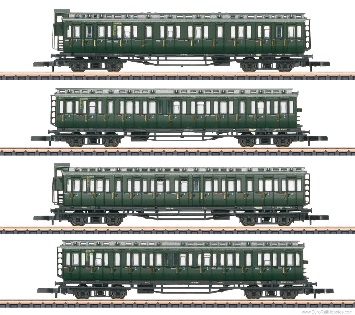 Marklin 87565 DB Compartment Car Set