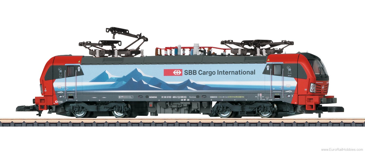 Marklin 88232 SBB Cargo Int. BR 193 Electric Locomotive
